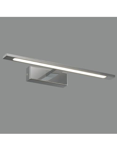 Aplique LED baño para espejo MENORCA 450mm cromo 12W CCT 3000K/4000K IP44