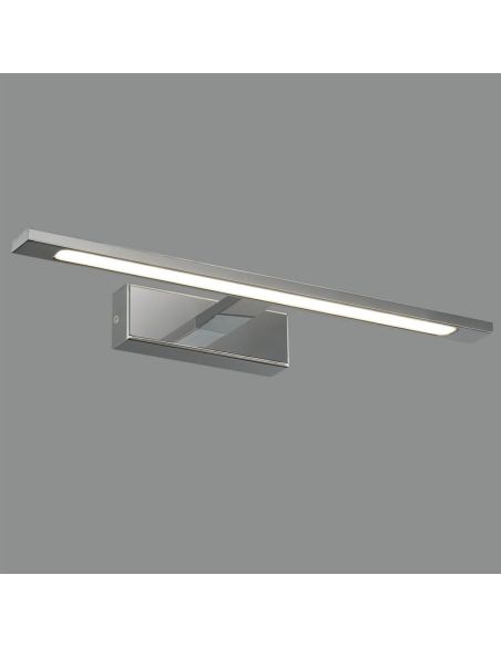 Aplique LED baño para espejo MENORCA 450mm cromo 12W CCT 3000K/4000K IP44