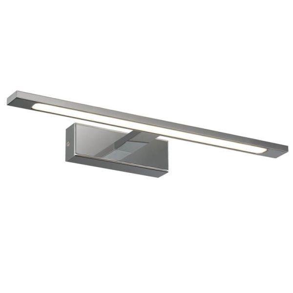 Aplique LED baño para espejo MENORCA 450mm cromo 12W CCT 3000K/4000K IP44