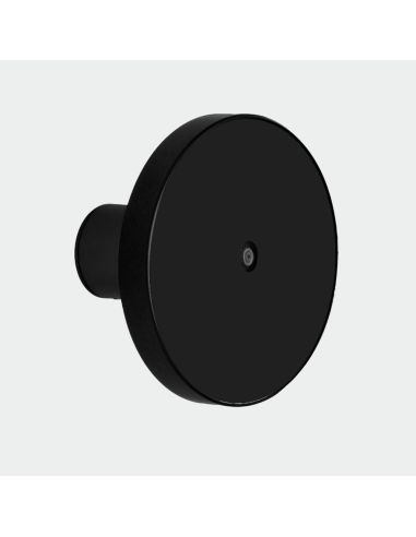 Aplique LED CHAMALEON negro, 10,5W 3000K 675lm, LED integrado, IP54 sin decoración