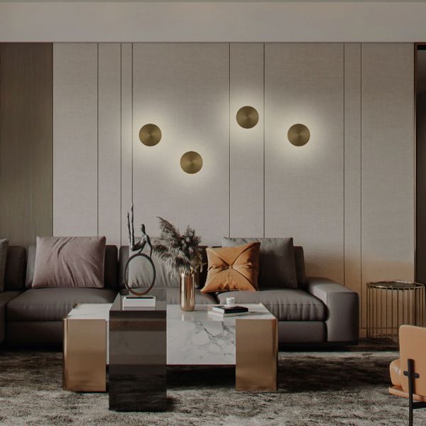 Luminária de parede LED CHAMALEON, preta, 10,5 W, 3000 K, 675 lm, LED integrado, IP54, sem decoração.