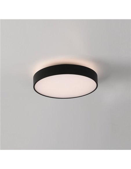 Luminária de teto/parede LED ROMA com luz para cima e para baixo, Ø 40cm, 2800lm + 5W 500lm, difusor microprismático, 2700K-3000