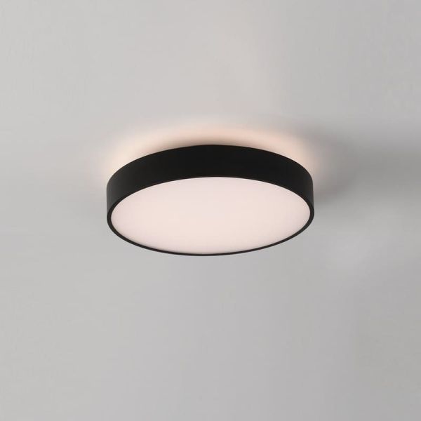 Plafón de techo/Aplique de pared LED ROMA con luz arriba y abajo Ø 40cm 2800Lm + 5W 500Lm, Difusor Microprismatico, 2700K-3000K 