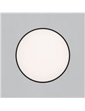 Plafón de techo/Aplique de pared LED ROMA con luz arriba y abajo Ø 60cm 6000Lm + 9W 760Lm, Difusor Microprismatico, 2700K-3000K 
