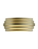 Aplique de pared LED LUXOR 30cm 20W 1200lm 2700K-3000K con Interruptor deslizante Blanco/Negro/Oro