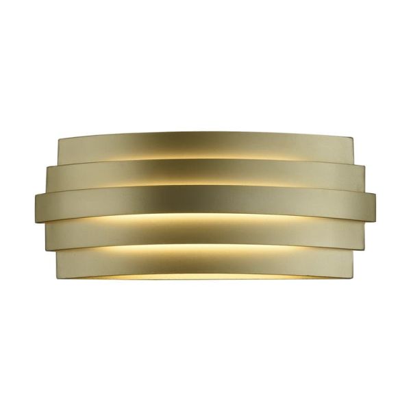Aplique de pared LED LUXOR 30cm 20W 1200lm 2700K-3000K con Interruptor deslizante Blanco/Negro/Oro