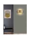 Aplique de pared LED LUXOR 30cm 20W 1200lm 2700K-3000K con Interruptor deslizante Blanco/Negro/Oro