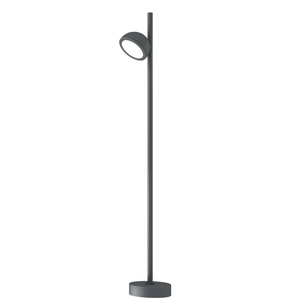 Baliza exterior larga 90cm negra EVEREST estilo moderna GX53 (no incl.) IP65