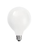 Lâmpada LED G95 E27 8W 3000K 720lm Dimerizável Ø95mm Opal