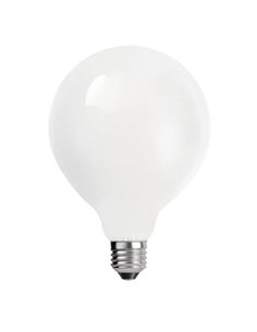 Lâmpada LED G95 E27 8W 3000K 720lm Dimerizável Ø95mm Opal
