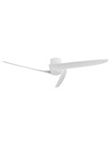 Ventilador LED GROENLAND M blanco Ø122cm DC 24W 1700lm CCT 2700K-5000K con mando/APP