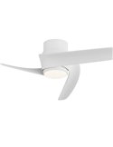 Ventilador LED GROENLAND S blanco Ø102cm DC 24W 1700lm CCT 2700K-5000K con Mando y APP