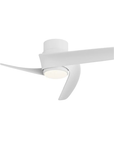 Ventilador LED GROENLAND S blanco Ø102cm DC 24W 1700lm CCT 2700K-5000K con Mando y APP