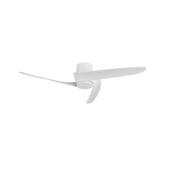 Ventilador LED GROENLAND S blanco Ø102cm DC 24W 1700lm CCT 2700K-5000K con Mando y APP