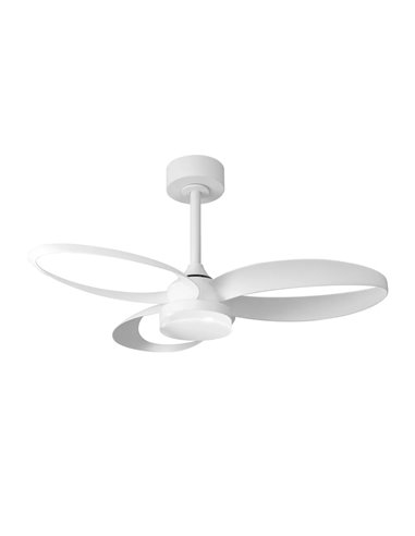Ventilador de techo LED INFINITY FAN blanco Ø92,5cm DC 20W 2520lm CCT 3000K-5000K regulable