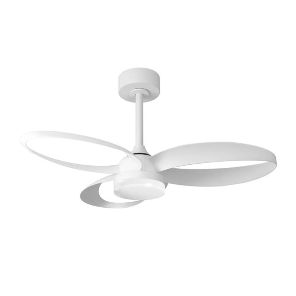 Ventoinha de teto LED INFINITY FAN, branco, Ø92,5cm, DC 20W, 2520lm, CCT, 3000K-5000K, dimerizável