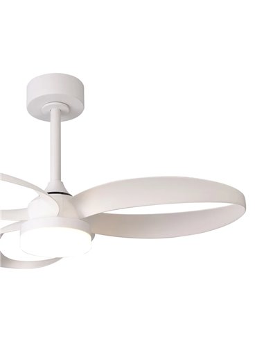 Ventilateur de plafond LED INFINITY FAN, blanc, Ø 92,5 cm, 20 W CC, 2 520 lm, température de couleur variable 3 000 K - 5 000 K