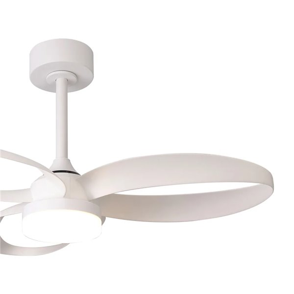 Ventoinha de teto LED INFINITY FAN, branco, Ø92,5cm, DC 20W, 2520lm, CCT, 3000K-5000K, dimerizável