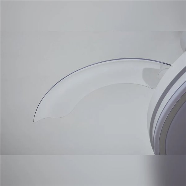 Ventilador LED LUNA S Blanco Ø91cm DC 30W 2800lm CCT 3000K-5000K con Mando