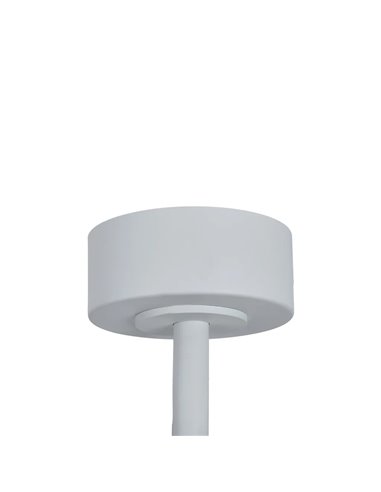 Ventilateur LED LUNA S blanc Ø91 cm CC 30 W 2800 lm CCT 3000 K-5000 K avec télécommande