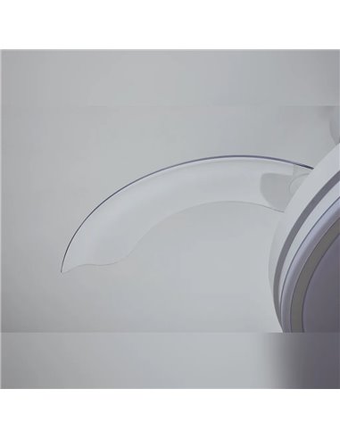 LUNA M Weißer LED Lüfter Ø106cm DC 36W 3600lm CCT 3000K-5000K mit Fernbedienung