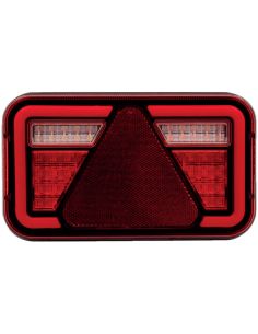 Lanterna traseira Multiled IV LED com cabo e luz de placa lateral.