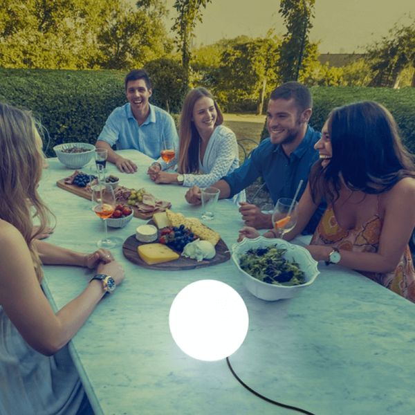 Bola de LED solar multifuncional flutuante Buly 20, 30 ou 40 para jardim | LeonLeds Lighting