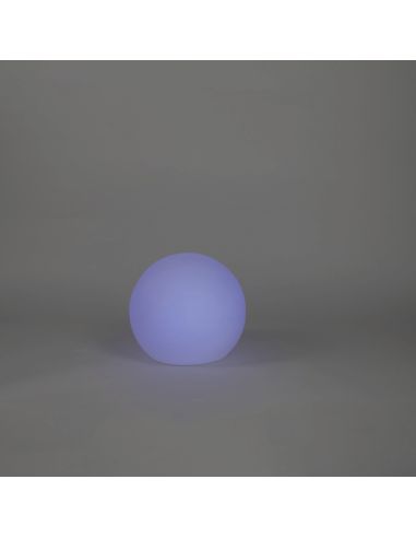 Bola LED solar multifunción flotante Buly 20, 30 o 40 jardín New Garden luz azul| LeonLeds Iluminación