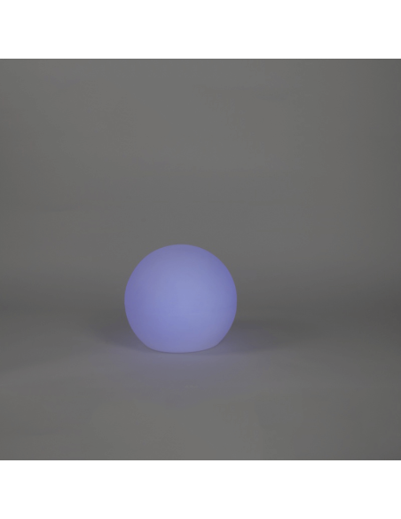 Bola LED solar multifunción flotante Buly 20, 30 o 40 jardín New Garden luz azul| LeonLeds Iluminación
