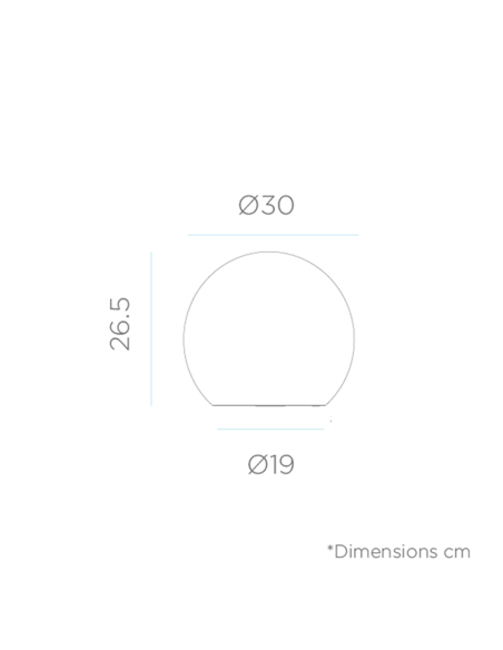 Boule LED solaire multifonctionnelle flottante Buy 30 pour jardin | Éclairage LeonLeds
