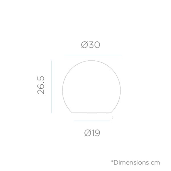 Boule LED solaire multifonctionnelle flottante Buy 30 pour jardin | Éclairage LeonLeds
