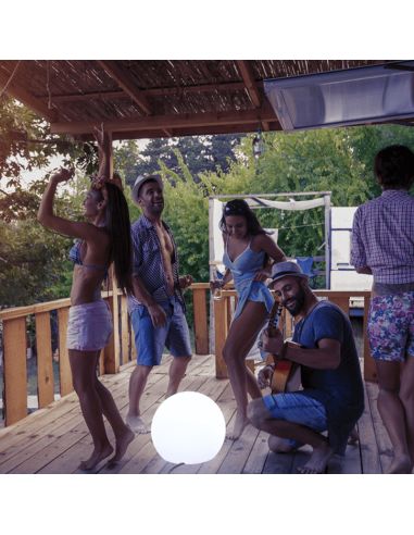 Bola de LED solar multifuncional flutuante Buly 20, 30 ou 40 para jardim, decoração de jardim e ambiente de festa | LeonLeds Lig