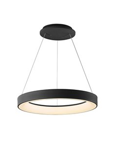 Lámpara colgante LED NISEKO negro Ø45cm, 32W 2560Lm 3000-6000K regulable