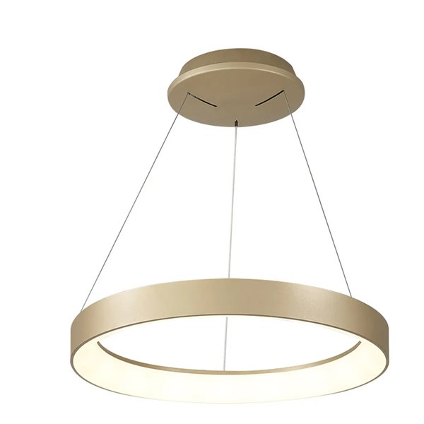 Lámpara colgante LED NISEKO oro Ø45cm, 32W 2560Lm 3000-6000K regulable