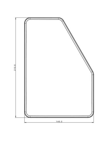 Feu arrière LED rectangulaire avec...