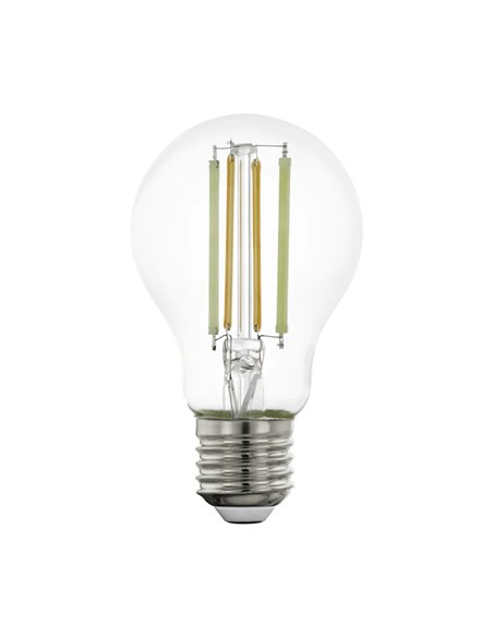 Ampoule LED Smart E27 EGLO CONNECT.Z A60 Transparente 6W 2700-6500K 806lm