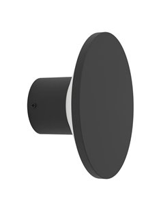 RIGOSA Schwarz/Weiß 10W 3000K 1100lm IP44 LED-Außenwandleuchte