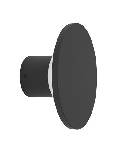 RIGOSA Schwarz/Weiß 10W 3000K 1100lm IP44 LED-Außenwandleuchte