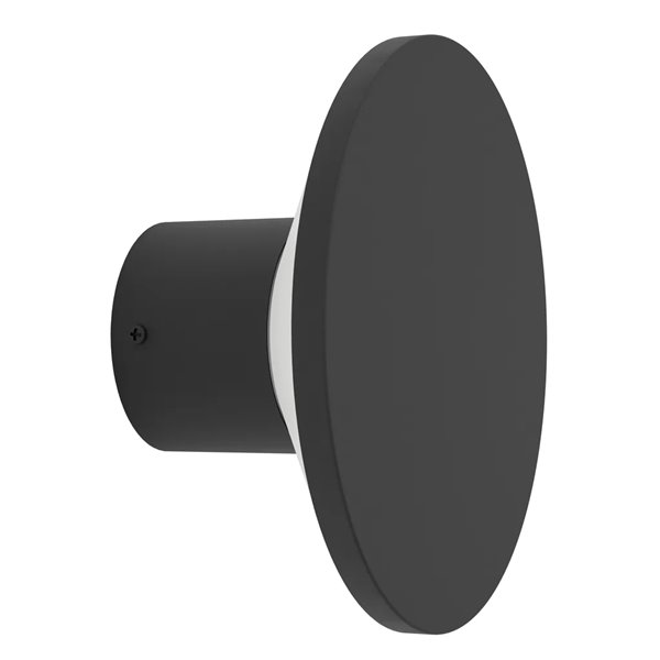 RIGOSA Schwarz/Weiß 10W 3000K 1100lm IP44 LED-Außenwandleuchte