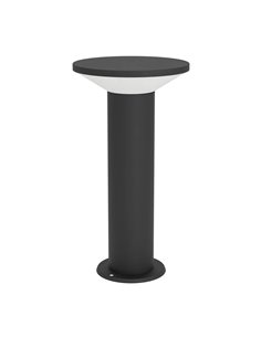 RIGOSA Schwarze LED-Außenleuchte 10W 3000K 1100lm IP44