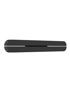 Aplique LED Außen VASCELLA Negro 60cm 10,5W CCT 2700-6500K 1400lm IP44