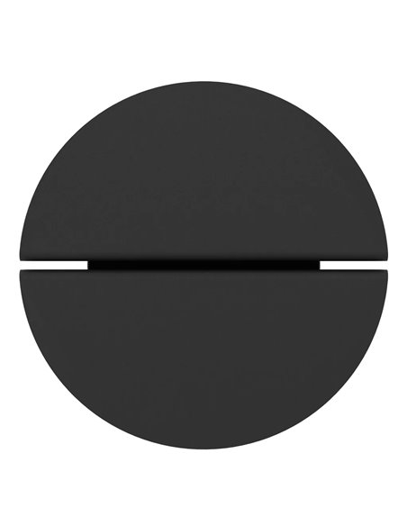 Aplique Außen LED VASCELLA Negro Ø18cm 5W CCT 2700-6500K 600lm IP44