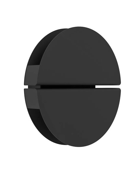 Aplique Außen LED VASCELLA Negro Ø18cm 5W CCT 2700-6500K 600lm IP44