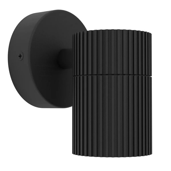 Applique murale extérieure TOMELLOSO noire GU10 28W IP44 (non incluse)