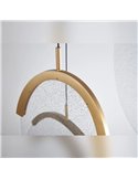 OASIS 54W Gold LED-Pendelleuchte mit 4 Leuchten, 3000K dimmbar, TRIAC, 1890Lm