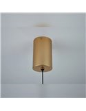 OASIS 12W Gold Ovale LED-Pendelleuchte, Ø39 cm, 3000K Dimmbar TRIAC, 420Lm
