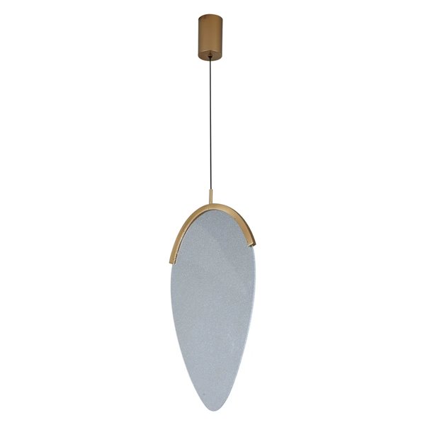 OASIS 15W Gold LED-Pendelleuchte, Ø39 cm, 3000K dimmbar (TRIAC), 525 lm, Kompaktes Design