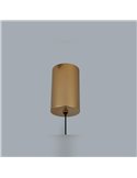 OASIS 15W Gold LED-Pendelleuchte, Ø39 cm, 3000K dimmbar (TRIAC), 525 lm, Kompaktes Design