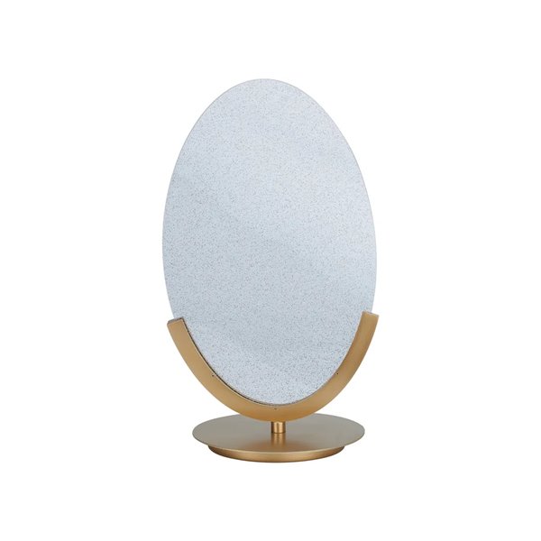 OASIS 12W Gold LED-Tischleuchte Ø24,5 cm, 3000K 420Lm Kompaktes Design