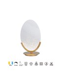 OASIS 12W Gold LED-Tischleuchte Ø24,5 cm, 3000K 420Lm Kompaktes Design